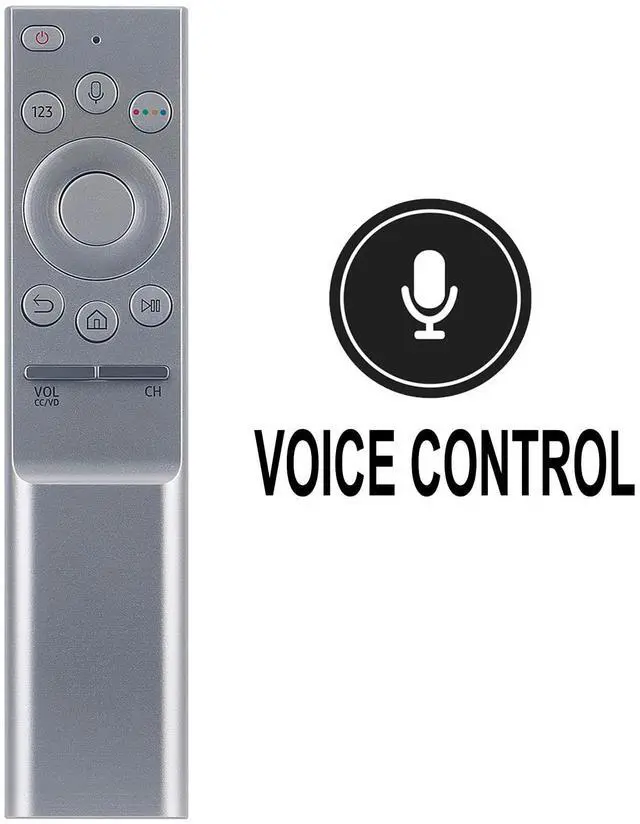 Alt view image 2 of 5 - Beyution BN59-01291A RMCRMM1AP1 Voice Replacement Remote Control Compatible with Samsung QLED Smart TV QN55Q7CNAFXZA QN55Q8CAMFXZA QN65Q7CNAFXZA QN65Q9FAMFXZA QN75Q7FAMFXZA QN75Q9FAMFXZA QN55Q7F