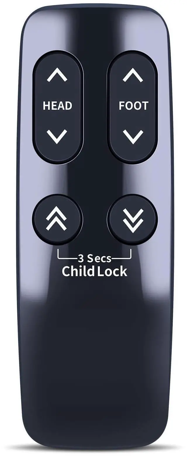 Main image of RYQIF Replacement Remote Control for Serta Linak HC12BL0011-02 HC10BL Beautyrest Simple Motion/Control Box TD33