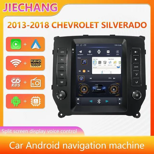Alt view image 2 of 5 - Suitable for Chevrolet Silverado 2013-2018 Android 12 car Stereo WiFi 4 core GPS Navigation Radio player9.7 '' high-Definition Touch Screen Audio Backup Camera (4+64G)