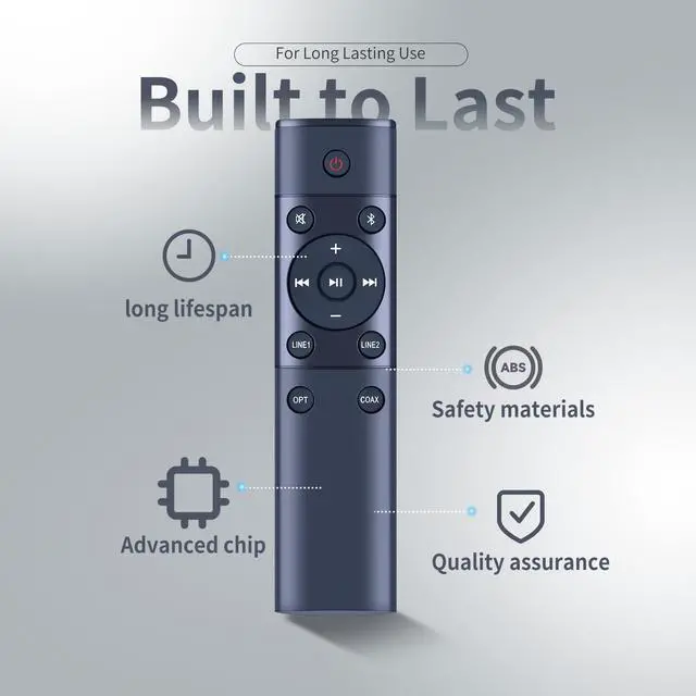 Alt view image 2 of 5 - ZWP Replacement Remote Control fit for Edifier S1000MKII Audiophile Active Bookshelf 2.0 Speakers 4004988