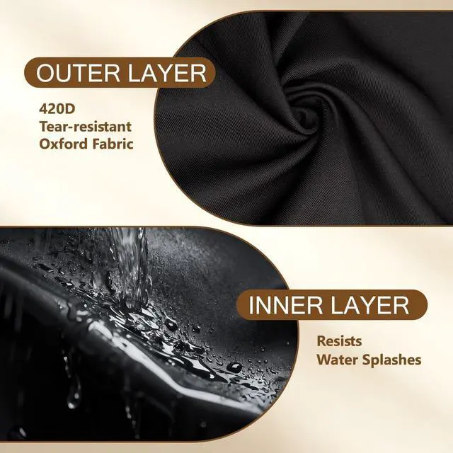 Alt view image 3 of 5 - IC ICLOVER Indoor TV Dust Cover, 60-65 inch Flat Screen TV Protective Cover