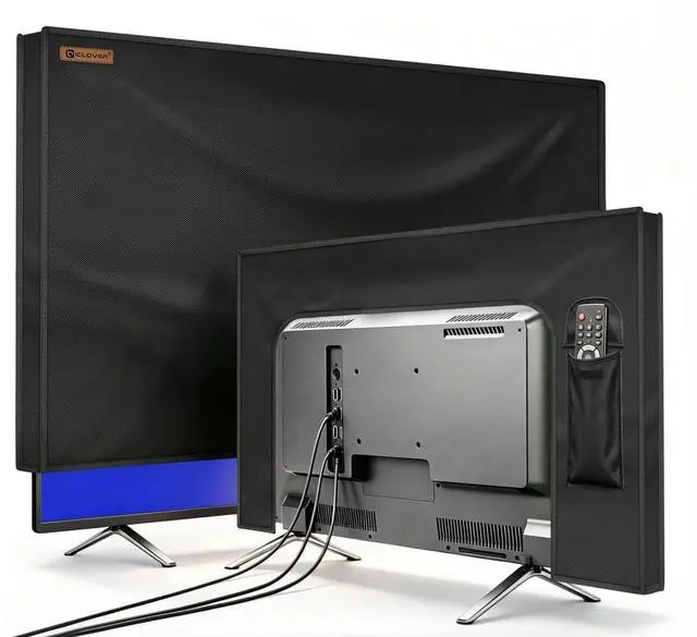 Main image of IC ICLOVER Indoor TV Dust Cover, 60-65 inch Flat Screen TV Protective Cover
