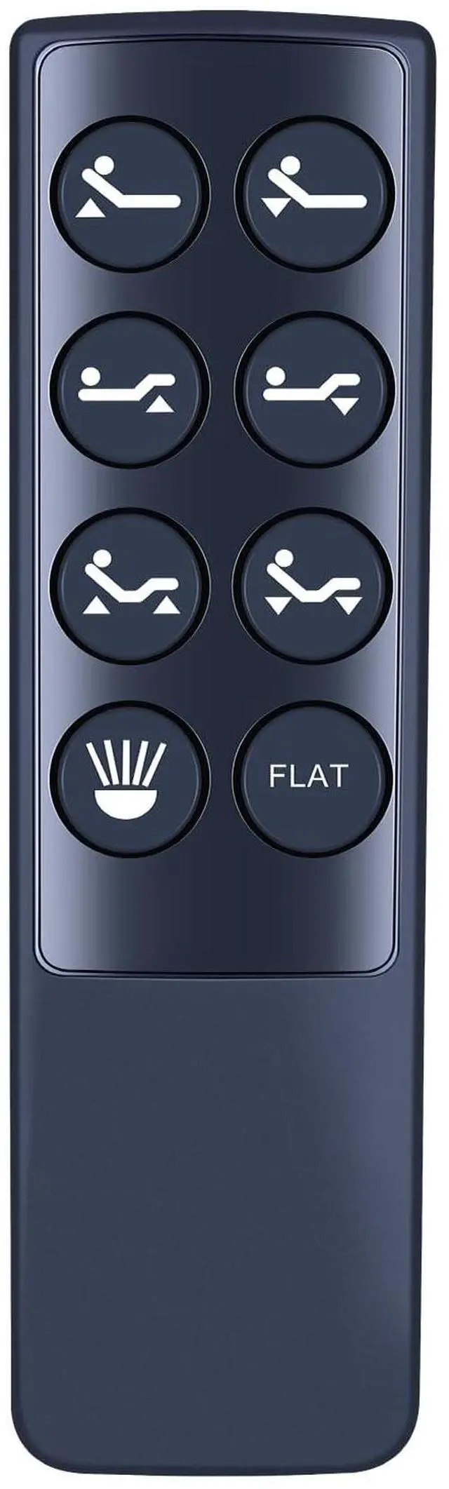 Main image of RYQIF Replacement Remote Control for Richmat Control Box NU202U 127780C180346 1277800C90016B,for Ergo-Pedic Solutions II Adjustable Bed Base,Leggett and Platt White Raven Adjustable Bed
