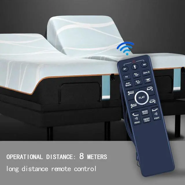 Alt view image 2 of 5 - RYQIF Replacement Remote Control for EGOHOME Sven & Son Richmat HJH89 MUUEGM Dyonery Mojigam Adjustable Bed