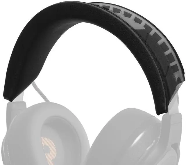 Main image of kwmobile Headphone Cushions Compatible with JBLQuantum 610 (Q610) / Quantum 810 (Q810) Cover - Faux Leather Replacement Pads for Headphones - Black