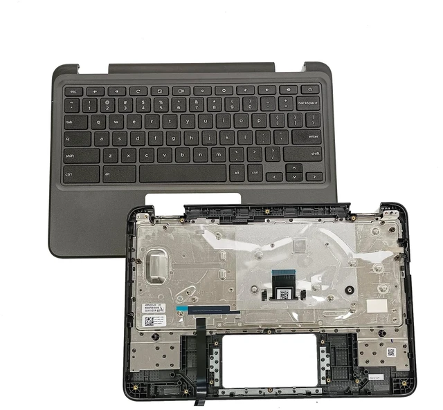 Main image of 9X8D7 09X8D7 Replacement for Dell Chromebook 11 3100 Laptop Palmrest Assembly with Non-Backlit US Keyboard