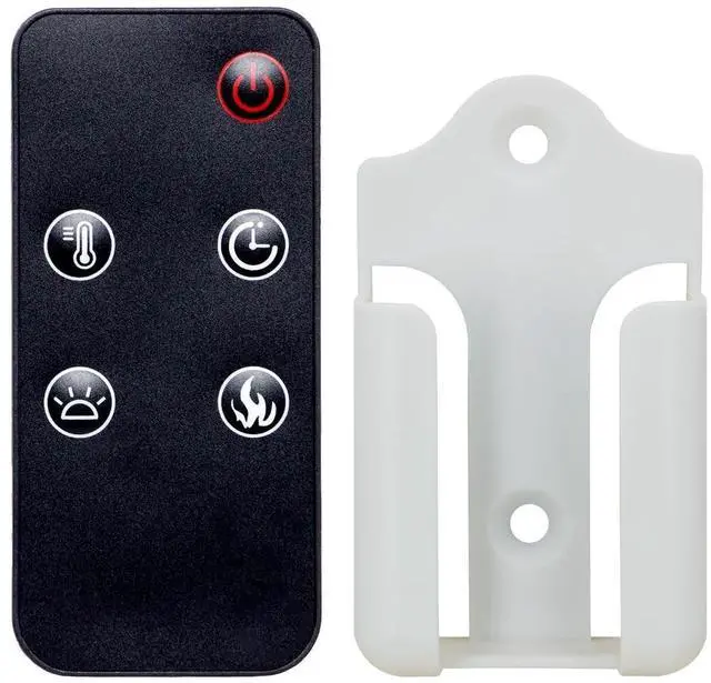 Main image of Replacement Remote Control for Greystone Electric Fireplace Heater F3025,W31BCFW,F31-18A,107760,with Wall Mounting Bracket