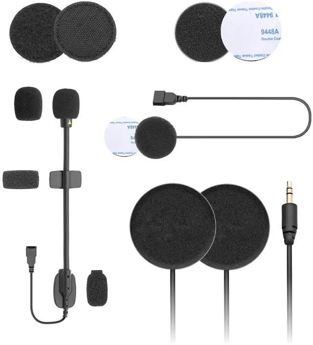 Main image of ASMAX Audio & Microphone Kit for F1 & Z1 Motorcycle Bluetooth Headset
