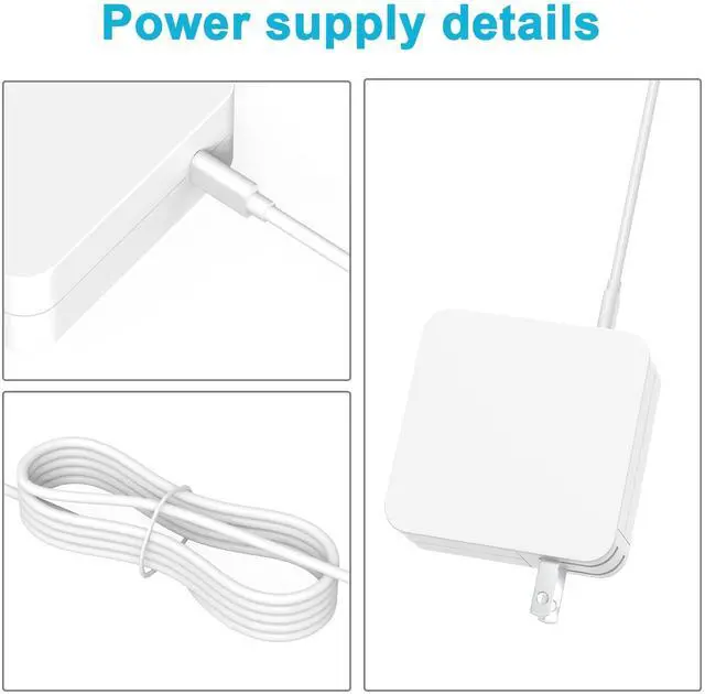 Alt view image 5 of 5 - Replacement 65W 45W Samsung Galaxy Book pro 360 Charger USB C for NP950QDB NP930QDB Galaxy Book Pro NP950XDB NP930XDB 15.613.3 KA1US KA2US KB1US KB2US Laptop Power Supply Adapter Cord