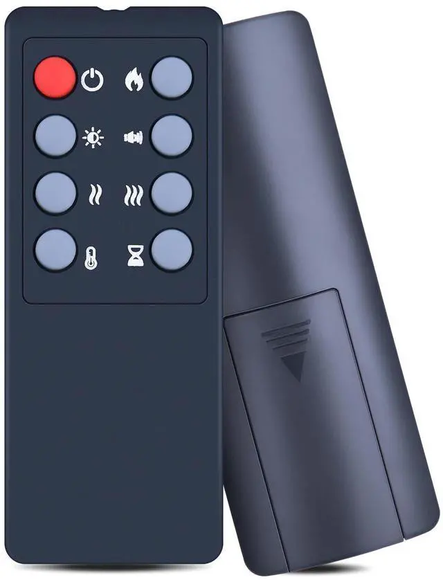 Main image of WDZP New Replacement Remote Control for PuraFlame 24" 27" Free Standing Electric Fireplace Log Set Insert EF511A EF512A