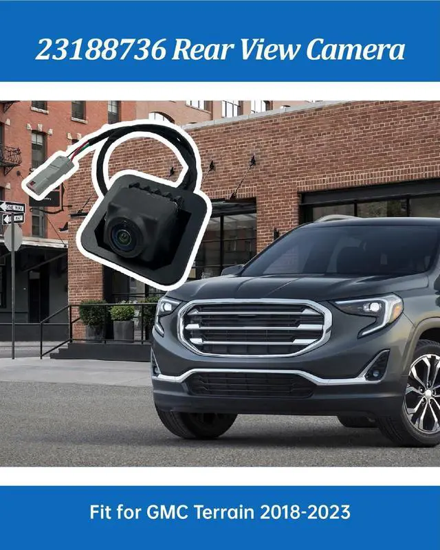 Alt view image 2 of 5 - Moryzian 23188736 Rear View Backup Parking Assist Camera Fit for GMC Terrain 2018-2023