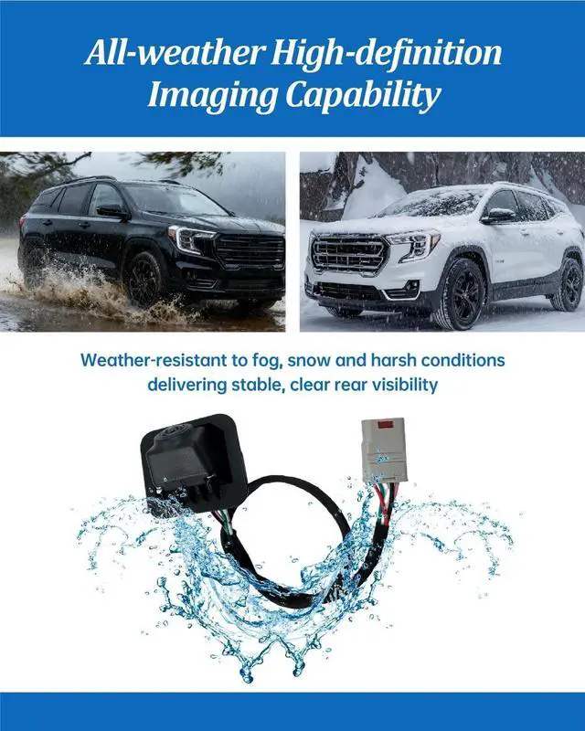 Alt view image 5 of 5 - Moryzian 23188736 Rear View Backup Parking Assist Camera Fit for GMC Terrain 2018-2023