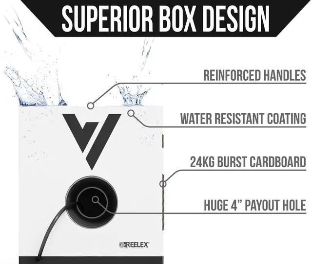 Alt view image 4 of 5 - Voltive 20/2 Shielded Low Voltage Wire, Riser CL3R, Black, 1000ft - 20AWG, 2 Conductors, Overall Shield, Stranded Bare Copper, UL Listed - V-1304-2