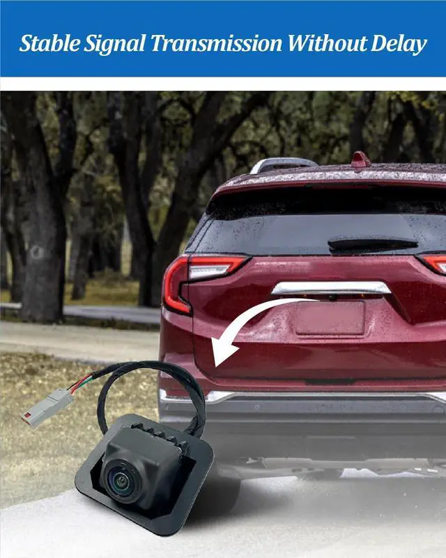 Alt view image 4 of 5 - Moryzian 23188736 Rear View Backup Parking Assist Camera Fit for GMC Terrain 2018-2023