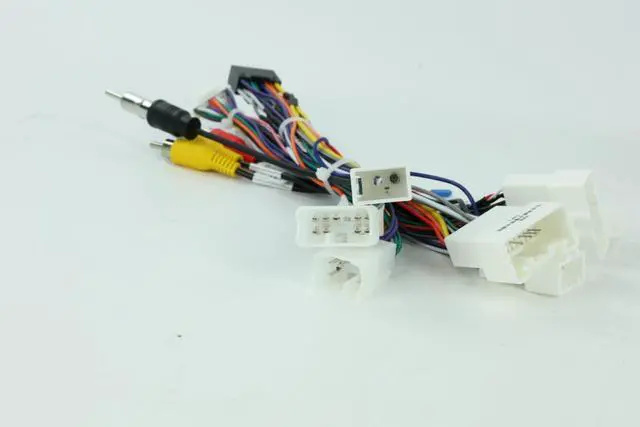 Main image of Car Radio Wiring Harness for Toyota Tundra&Sequoia 2014-2018, Aftermarket Stereo Wire Harness with CANBUS Box Support for JBL, Backup Camera