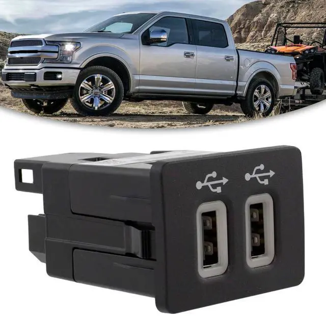 Alt view image 2 of 5 - MAD HORNETS for Apple CarPlay USB Media Hub Upgrade Module HC3Z-19A387-H for Ford F-150 2017-2020 Sync 3