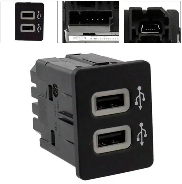 Alt view image 4 of 5 - MAD HORNETS for Apple CarPlay USB Media Hub Upgrade Module HC3Z-19A387-H for Ford F-150 2017-2020 Sync 3