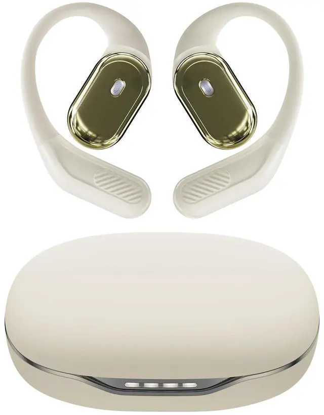 Main image of inscamera Open-Ear Headphones, Over Ear Earbuds with Ear Hooks, True Wireless Bluetooth Earphones with Microphone, Touch Control, Clear Calls, 60H Playtime, IPX7 Waterproof for Running and Work