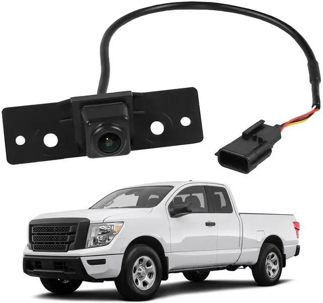 Main image of Motarithl Park Assist Rear View Backup Reverse Camera Compatible with 2017-2024 Nissan Titan 5.6L 2016-2024 Titan XD 5.0L 5.6L Rear Back View Camera w/o AVM SVM Replaces 28442-EZ00A 28442-EZ01A