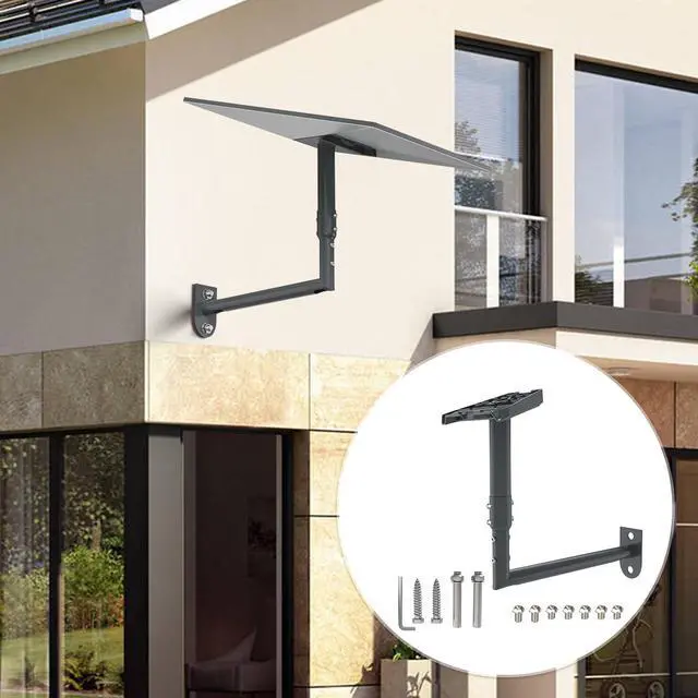 Alt view image 2 of 5 - EDUP LOVE Starlink Standard 4 /4X Wall Mount, Starlink Gen 3 Mount Heavy Duty Mounting Bracket, 360 Adjustable Roof / Wall / Pole Mount, Weatherproof Star Link Gen3 Accessories (Gray)
