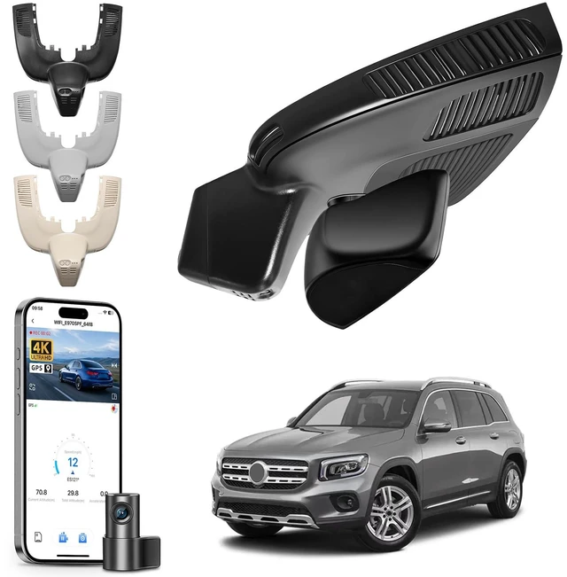 Main image of Mangoal Front 4k Rear 1080p Dash Cam for Mercedes-Benz GLE & GLS