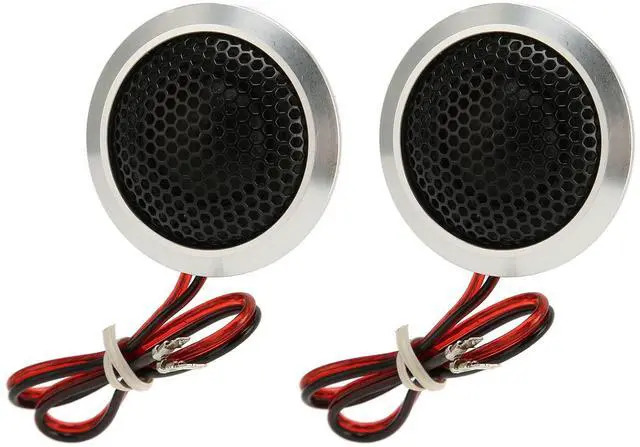 Main image of ASHATA 1 Pair Dome Tweeters, 2 Way 150W Car Audio Tweeter Speaker, High Frequency Car Tweeter Loudspeaker for All Car Audio Systems