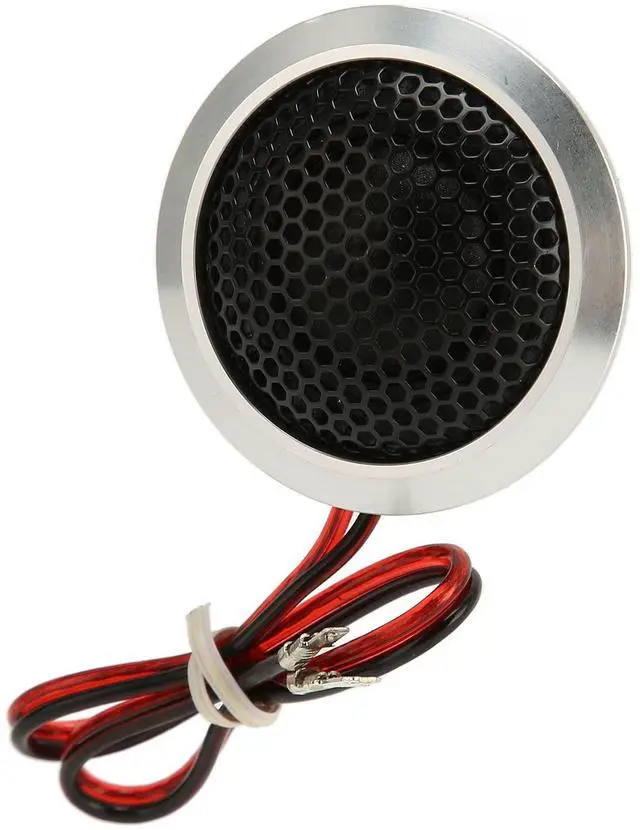 Alt view image 4 of 5 - ASHATA 1 Pair Dome Tweeters, 2 Way 150W Car Audio Tweeter Speaker, High Frequency Car Tweeter Loudspeaker for All Car Audio Systems