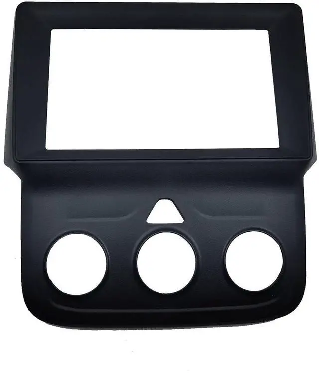 Alt view image 4 of 5 - DKMUS Double Din Dash Radio Trim Kit for Dodge Ram 1500 2500 5500 2013-2019 Installation Bezel 9 Inches (Ram 5500)