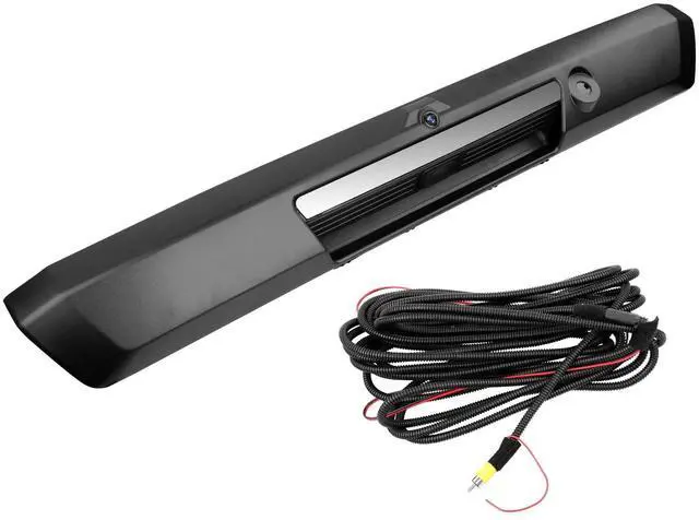 Main image of Tailgate Handle Liftgate Latch Handle with Rear View Backup Camera, Compatible with 2017-2022 Ford F250 F350 F450 Super Duty Replaces# HC3Z-9943400-NA HC3Z-9943400-NB