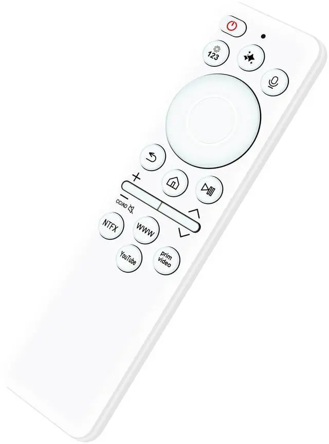 Alt view image 4 of 5 - BN59-01482A Voice Replacement Remote Control Applicable for Samsung The Frame Pro 2025 Smart TV QN65LS03FWFXZA QN75LS03FWFXZA QN85LS03FWFXZA QN43LS03FAFXZA QN50LS03FAFXZA QN55LS03FAFXZA QN65LS03