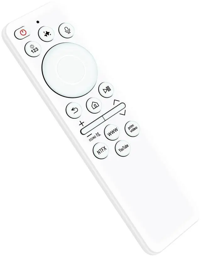Alt view image 5 of 5 - BN59-01482A Voice Replacement Remote Control Applicable for Samsung The Frame Pro 2025 Smart TV QN65LS03FWFXZA QN75LS03FWFXZA QN85LS03FWFXZA QN43LS03FAFXZA QN50LS03FAFXZA QN55LS03FAFXZA QN65LS03
