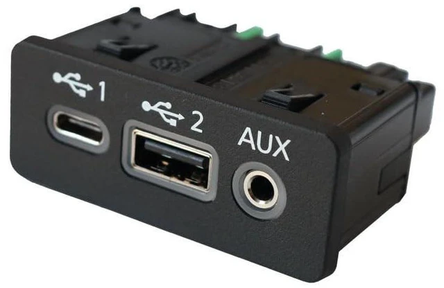 Main image of KURUMAGO USB Port and Type C Aux Jack-Audio for 19-23 Altima 20-22 Sentra 28023-6CA1A New