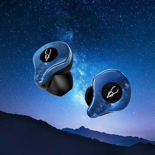 Alt view image 2 of 5 - SABBAT X12 PRO Semi In-Ear Wireless Earbuds, Bluetooth 5.4 TWS Headphones with Comfortable Open-Fit Design, Clear Calls, Button Siri Control, 30H Long Battery Life,IPX5 Waterproof(Endless Night