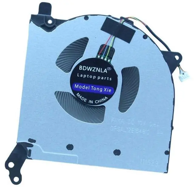 Alt view image 3 of 5 - BDWZNLA New Laptop CPU and GPU Cooling Fan for Lenovo Legion 5-15IMH05H Legion Y7000 R7000 2021Y7000P R7000P RTX3050 2021 H Y550-15E Series DC5V 0.5A DFS5K22305283A FNK7 DFS5K22115371G FNK8 Fan