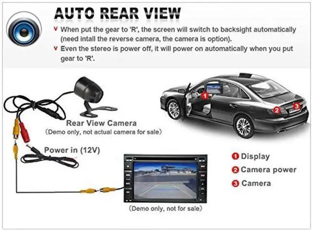Alt view image 3 of 4 - for Mercedes Benz R300 R350 R280 R500 R63 AMG Car Rear View Camera Back Up Reverse Parking Camera/Plug Directly