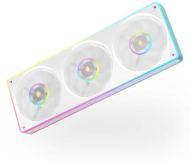 Main image of Ocypus Sigma F36 ARGB 360mm Single Frame PC Fan, Fluid Dynamic Bearing, 120mm High Airflow and Static Pressure Computer Fan, Up to 2200 RPM, with Speed Reduction Cable, Ideal for Radiators, WH