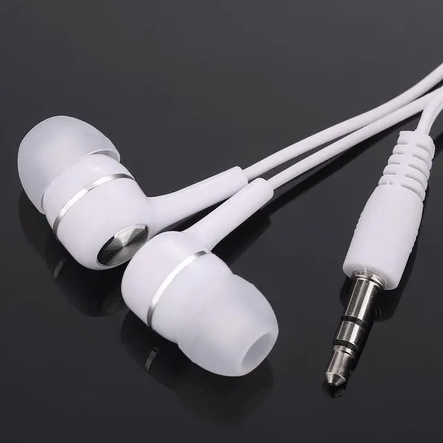 Alt view image 4 of 5 - Yoley Bulk Earbuds Headphones 100 Pack for School Classroom Kids, Wholesale Durable Wired Earphones Class Set to Students Teens and Adult (White)