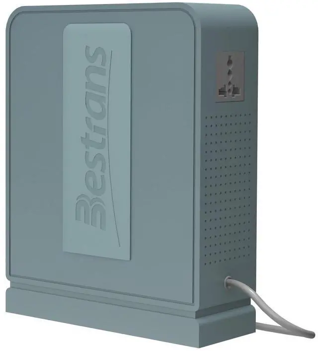 Main image of BESTRANS 2000W Step Up Transformer 110v to 220v Converter, Heavy Duty Voltage Converter 110v-120v to 220v-240v with Dual Outlets, Overload Protection & Ultra-Quiet for Home Appliances,Grey Green
