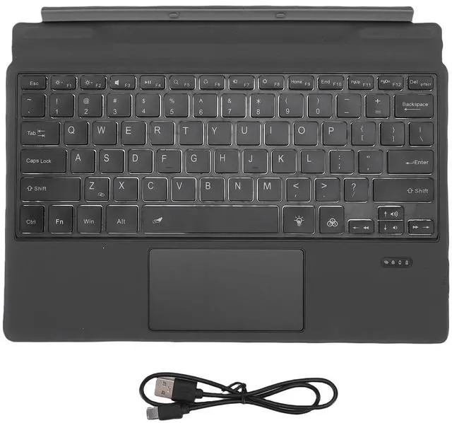 Main image of XUMIUZIY Detachable Keyboard, Travel Keyboard with Backlit Touchpad for Latitude 7320 7320 K19M 5285 5290 7200 7210 Laptop, Proof Quick Installation Lightweight