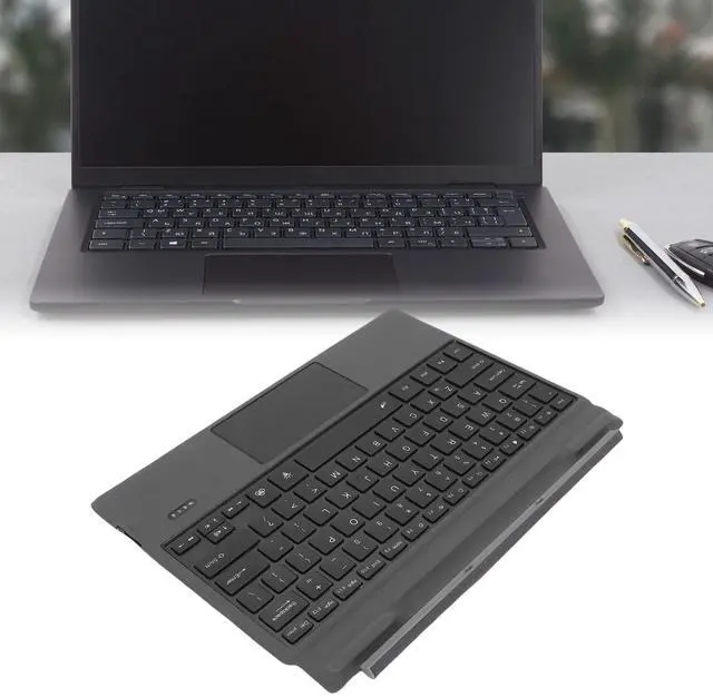 Alt view image 5 of 5 - XUMIUZIY Detachable Keyboard, Travel Keyboard with Backlit Touchpad for Latitude 7320 7320 K19M 5285 5290 7200 7210 Laptop, Proof Quick Installation Lightweight