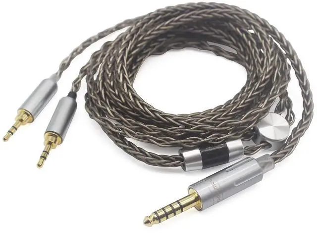 Alt view image 3 of 5 - Youkamoo 4.4mm Replacement Cable Compatible with Hifiman HE400S HE-400i HE560 HE350 HE1000 V2 (Dual 2.5mm Male Version) Headphones