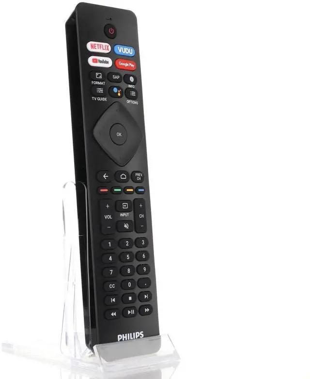 Alt view image 3 of 5 - Dan's Originals RF402A with Voice Original Remote Control for Android TVs - URMT47CND002 - URMT47CND001 - Android TV Remote - Replaces NH800UP Remote and Others