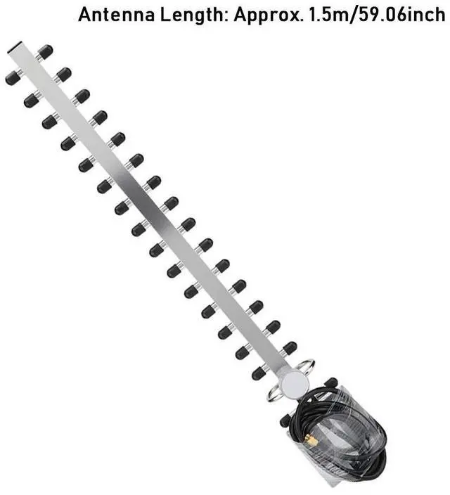 Alt view image 2 of 5 - High Gain Yagi Directional Antenna, 2.4G 25dBi High Gain Network Card 16 Unit Directional Yagi Antenna for Network Router