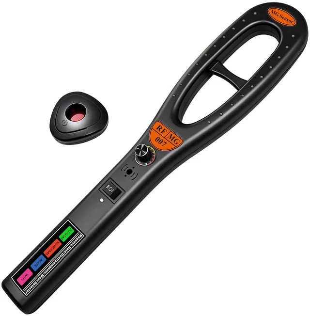 Main image of KEULGOUL Hidden Camera Detector, RF Signal Detector and Magnetic Field Detector, Portable Camera Lens Finder, Rechargeable Privacy Scanner for Hotel Room, Car, Office, Home and Travel