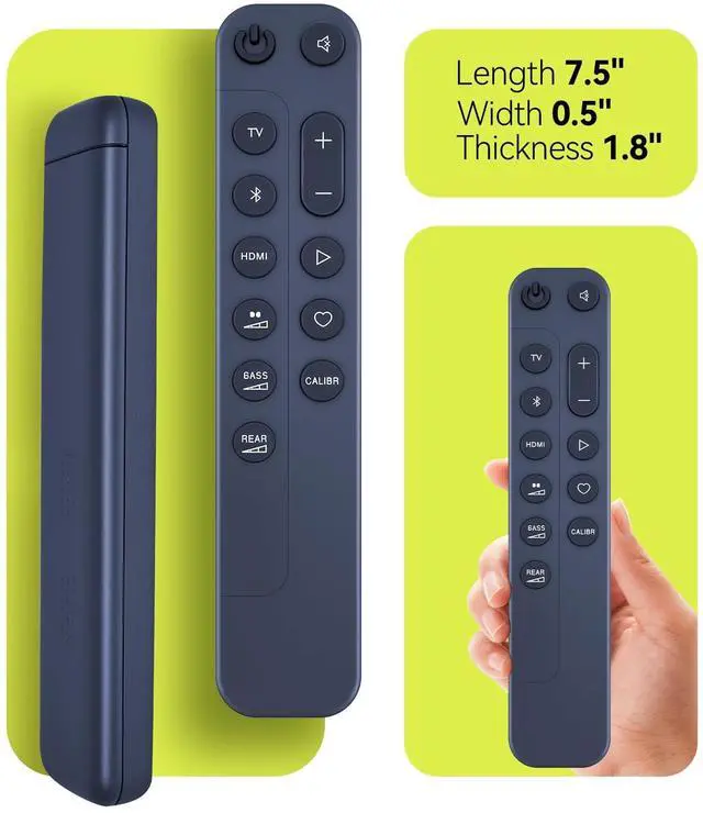 Alt view image 5 of 5 - RYQIF Replacement Remote Control for JBL BAR1300 BAR1000 BAR800 Bar 1300X JBLBAR1300BLKAM JBLBAR1000PROBLKAS JBLBAR800PROBLKAS
