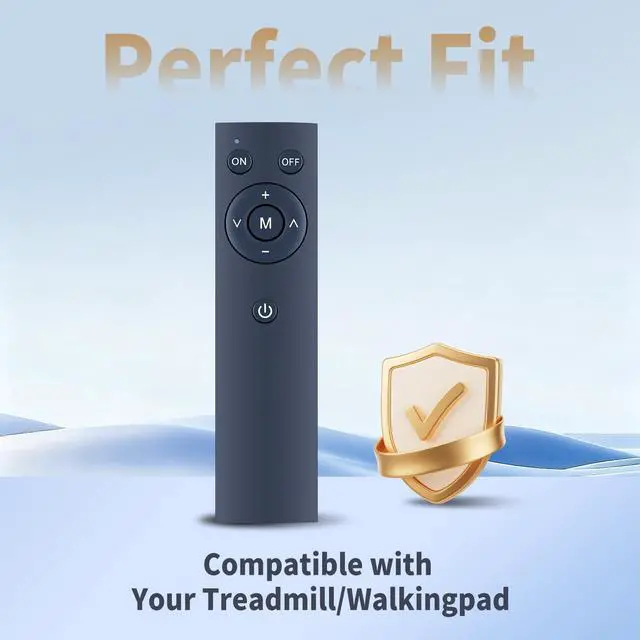 Alt view image 2 of 5 - HZIME New Replacement Remote Control Compatible for TRAILVIBER X01 Walking Pad Treadmill