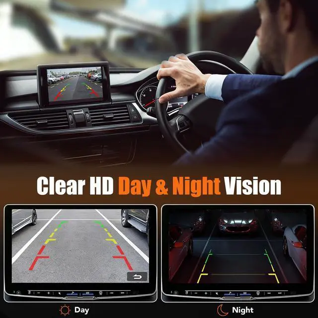 Alt view image 5 of 5 - Rear View Backup Camera Compatible with Cadillac SRX 2010-2015, GMC Terrain 2014-2017, Chevy Equinox 2014 2015, Chevy Trax 2013-2019, Buick Encore 2013-2021 Parking Assist Reverse Camera OE# 22868129