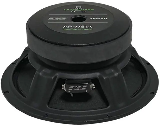 Alt view image 3 of 4 - Deaf Bonce 8 Mid-Bass Car Audio Speakers 1000W 4 Ohm Apocalypse AP-W81A Pair