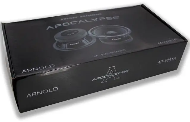 Alt view image 4 of 4 - Deaf Bonce 8 Mid-Bass Car Audio Speakers 1000W 4 Ohm Apocalypse AP-W81A Pair