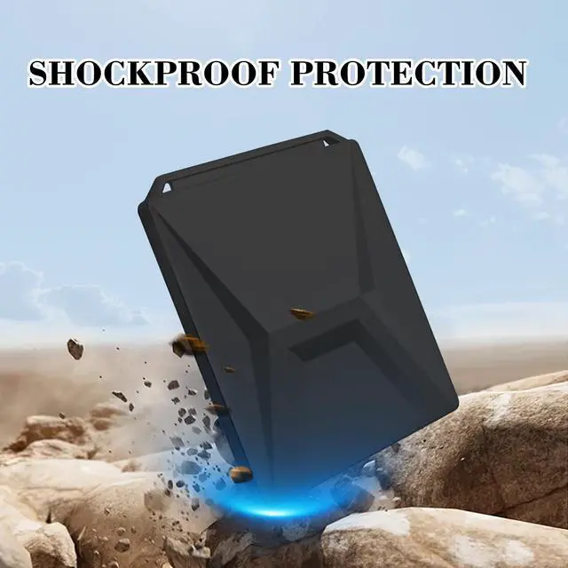 Alt view image 4 of 5 - Aiwi Space Starlink Mini Protective Cover Case, All Purpose Silicone Protective Case for Starlink Mini Dish with 2 Sets Additional Securing Buckles for Travel and Outdoor (Black)